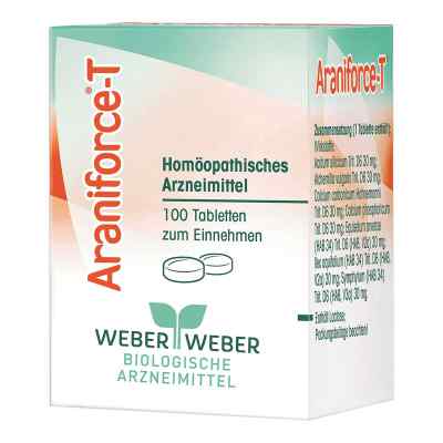 Araniforce T Tabletten 100 stk von WEBER & WEBER GmbH PZN 08515301