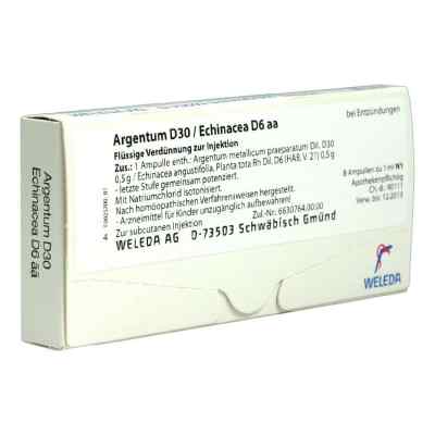Argentum D30/echinacea D6 aa Ampullen