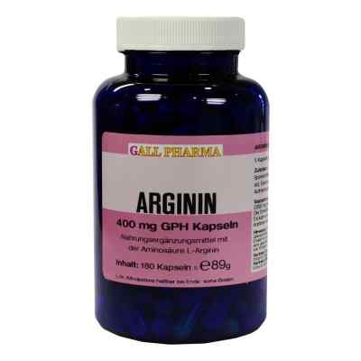 Arginin 400 mg Gph Kapseln 180 stk von Hecht-Pharma GmbH PZN 01389187
