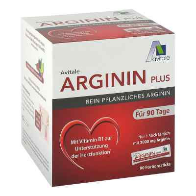 Arginin Plus Vitamin B1+b6+b12+folsäure Sticks 90X5.9 g von Avitale GmbH PZN 16505736