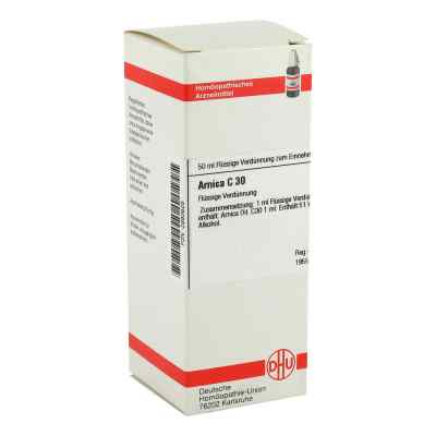 Arnica C30 Dilution 50 ml von DHU-Arzneimittel GmbH & Co. KG PZN 02893628