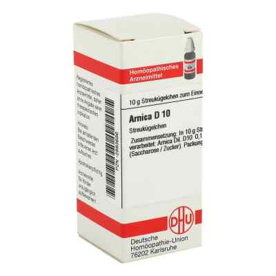 Arnica D10 Globuli 10 g von DHU-Arzneimittel GmbH & Co. KG PZN 02893686