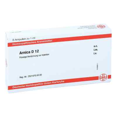 Arnica D12 Ampullen 8X1 ml von DHU-Arzneimittel GmbH & Co. KG PZN 11704135