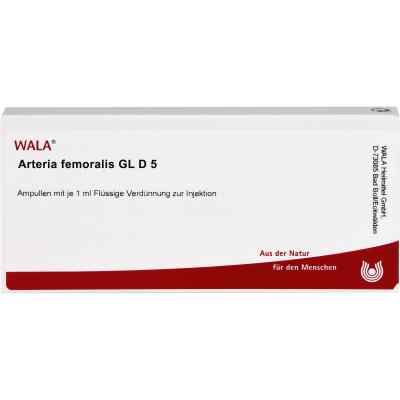 Arteria Femoralis Gl D5 Ampullen 10X1 ml von WALA Heilmittel GmbH PZN 02904160