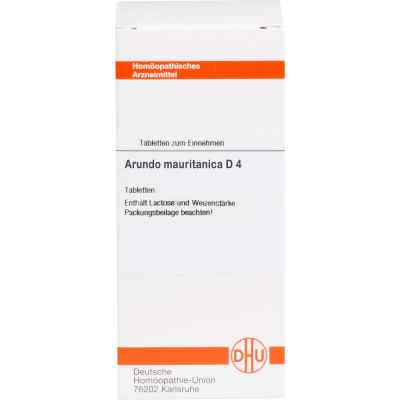 Arundo Mauritan. D4 Tabletten 80 stk von DHU-Arzneimittel GmbH & Co. KG PZN 07160221