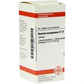 Asarum Europaeum D12 Tabletten 80 stk von DHU-Arzneimittel GmbH & Co. KG PZN 07160362