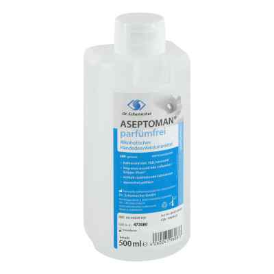 Aseptoman parfümfrei Händedesinfektion 500 ml von Dr. Schumacher GmbH PZN 09614637