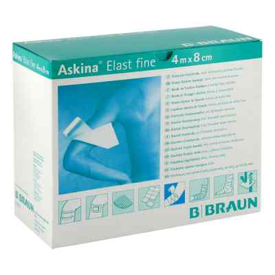 Askina Elast Fine Binde 4mx8cm lose 20 stk von B. Braun Melsungen AG PZN 06338651