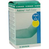 Askina Haftbinde Color 8cmx4m gelb 1 stk von B. Braun Melsungen AG PZN 08753006