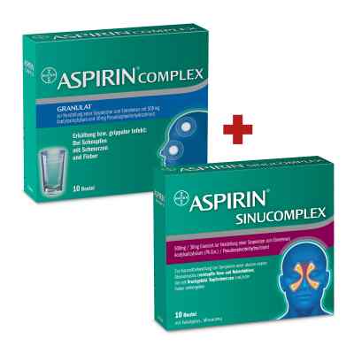 Aspirin Complex & Aspirin Sinucomplex 1 stk von PZN 08101219