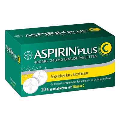 Aspirin plus C Brausetabletten 20 stk von Bayer Vital GmbH PZN 01894063