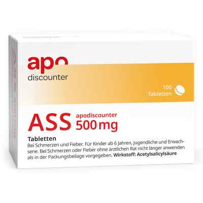 ASS 500 mg von apodiscounter