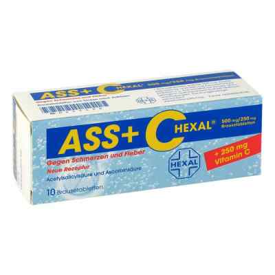 ASS+C HEXAL gegen Schmerzen und Fieber 10 stk von Hexal AG PZN 00255496