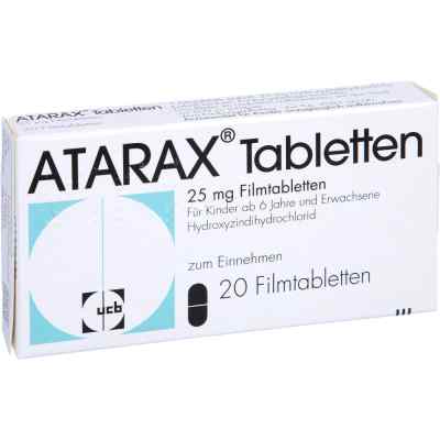 ATARAX Tabletten 25mg 20 stk von UCB Pharma GmbH PZN 03283642