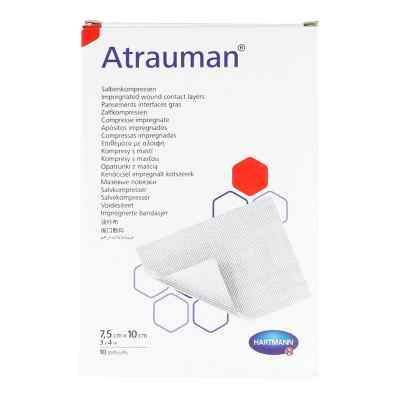 Atrauman 7,5x10 cm steril Kompressen 10 stk von PAUL HARTMANN AG PZN 03829302