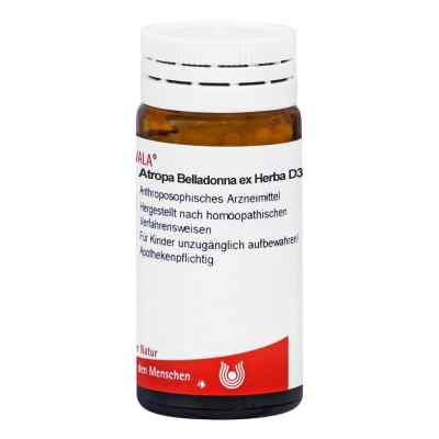 Atropa Belladonna ex Herba D3 Globuli 20 g von WALA Heilmittel GmbH PZN 08784142