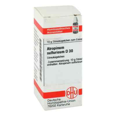 Atropinum Sulfuricum D30 Globuli 10 g von DHU-Arzneimittel GmbH & Co. KG PZN 07454810