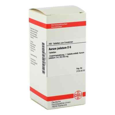 Aurum Jodatum D6 Tabletten 200 stk von DHU-Arzneimittel GmbH & Co. KG PZN 02801158
