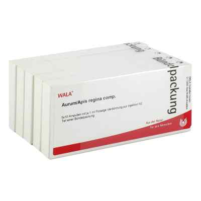 Aurum/apis Regina compositus Ampullen 50X1 ml von WALA Heilmittel GmbH PZN 02084900