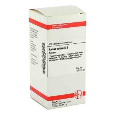 Avena Sativa D2 Tabletten 200 stk von DHU-Arzneimittel GmbH & Co. KG PZN 02894289