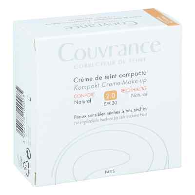 Avene Couvrance Kompakt Cr.-make-up reich.nat.2.0 10 g von PIERRE FABRE DERMO KOSMETIK GmbH PZN 10942559