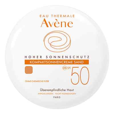 Avene Kompaktsonnencreme Spf 50 sand 10 g von PIERRE FABRE DERMO KOSMETIK GmbH PZN 05874904