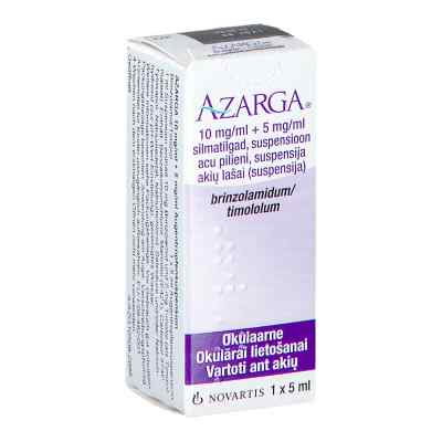 Azarga 10 mg/ml + 5 mg/ml Augentropfensuspension 5 ml