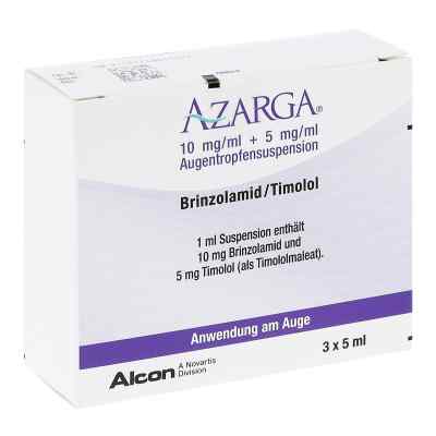 AZARGA 10mg/ml+5mg/ml Augentropfensuspension 3X5 ml