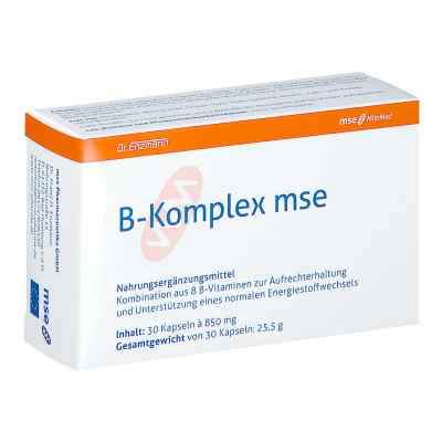 B Komplex mse Kapseln 30 stk von MSE Pharmazeutika GmbH PZN 12418696