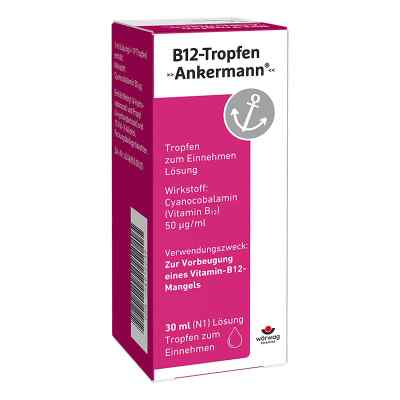 B12 Ankermann Tropfen 30 ml von Wörwag Pharma GmbH & Co. KG PZN 04972036