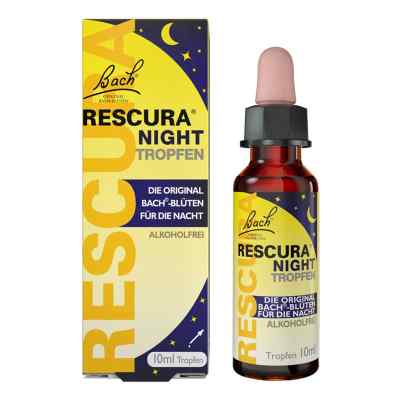 Bachblüten Original Rescura Night Tropfen alk.frei 10 ml von Nelsons GmbH PZN 16391770