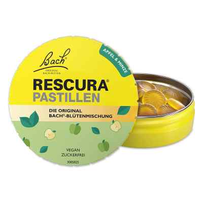 Bachblüten Original Rescura Pastillen Apfel-Minze 50 g von Nelsons GmbH PZN 19275231