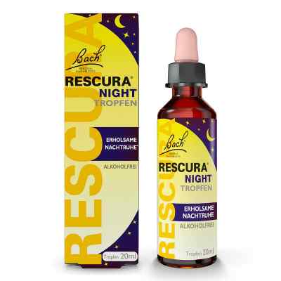 Bachblüten Rescura Night Tropfen Alkoholfrei