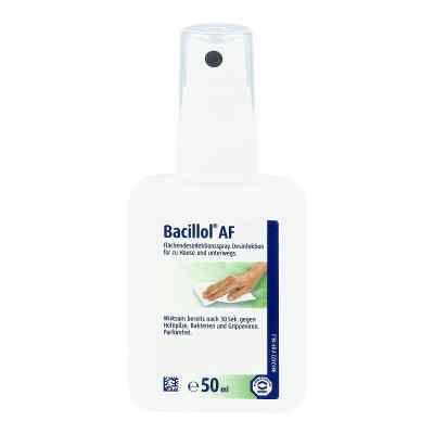 Bacillol Af Flächendesinfektionsspray 50 ml von PAUL HARTMANN AG PZN 00628566
