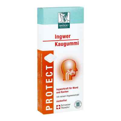 Baders Protect Gum Ingwer 20 stk von EPI-3 Healthcare GmbH PZN 16703525