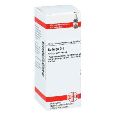 Badiaga D6 Dilution 20 ml von DHU-Arzneimittel GmbH & Co. KG PZN 07160959