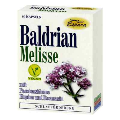 Baldrian Melisse Kapseln 60 stk von VIS-VITALIS PZN 10042519