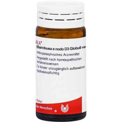 Bambusa E Nodo D3 Globuli 20 g von WALA Heilmittel GmbH PZN 08784314