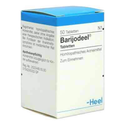 Barijodeel Tabletten 50 stk von Biologische Heilmittel Heel GmbH PZN 00106661