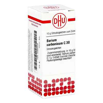 Barium Carbonicum C30 Globuli 10 g von DHU-Arzneimittel GmbH & Co. KG PZN 02894409