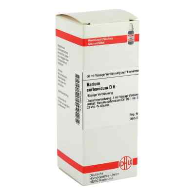 Barium Carbonicum D6 Dilution 50 ml von DHU-Arzneimittel GmbH & Co. KG PZN 02894390
