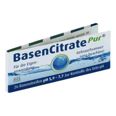 Basen Citrate Pur Basenstreifen