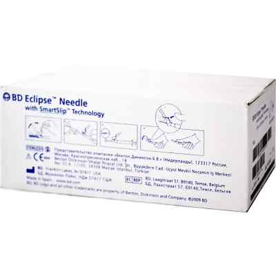 Bd Eclipse Sicherheitsinjekt.kanüle 27g 1/2 100 stk von Becton Dickinson GmbH PZN 05012031