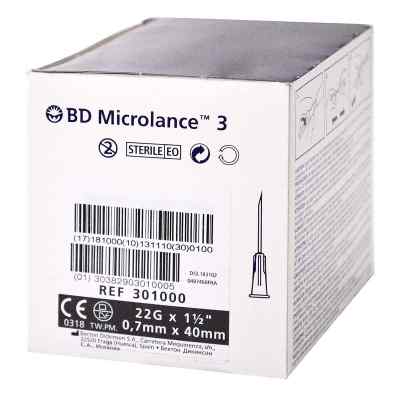 Bd Microlance Sonderkanüle 22 G 1 1/2 100 stk von Becton Dickinson GmbH PZN 07664051