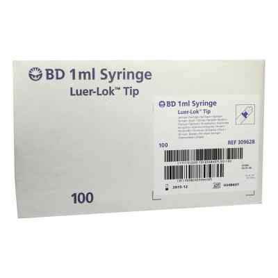 Bd Plastipak Spr.luer Lok 3teilig 100X1 ml von Becton Dickinson GmbH PZN 01319181
