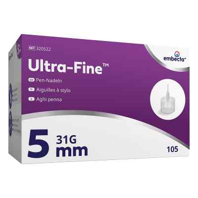 BD Ultra-Fine Pen-Nadeln 5 mm 31 G