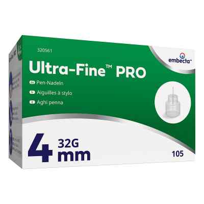 BD Ultra-Fine PRO Pen-Nadeln 4 mm 32 G