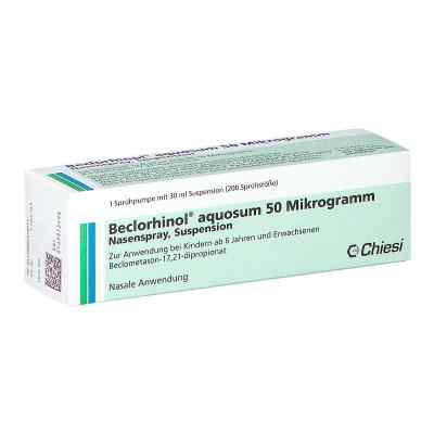 Beclorhinol aquosum 50 Mikrogramm 1X30 ml von Chiesi GmbH PZN 08441844