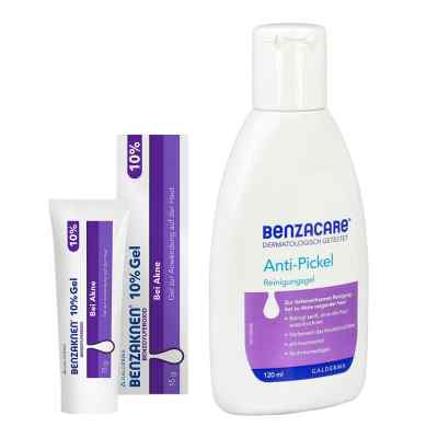 Benzaknen 10% + Benzacare Anti-Pickel Reinigungsgel
