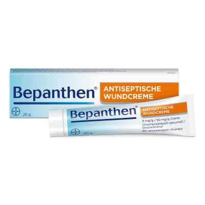 Bepanthen Antiseptische Wundcreme 20 g von Bayer Vital GmbH PZN 01987824